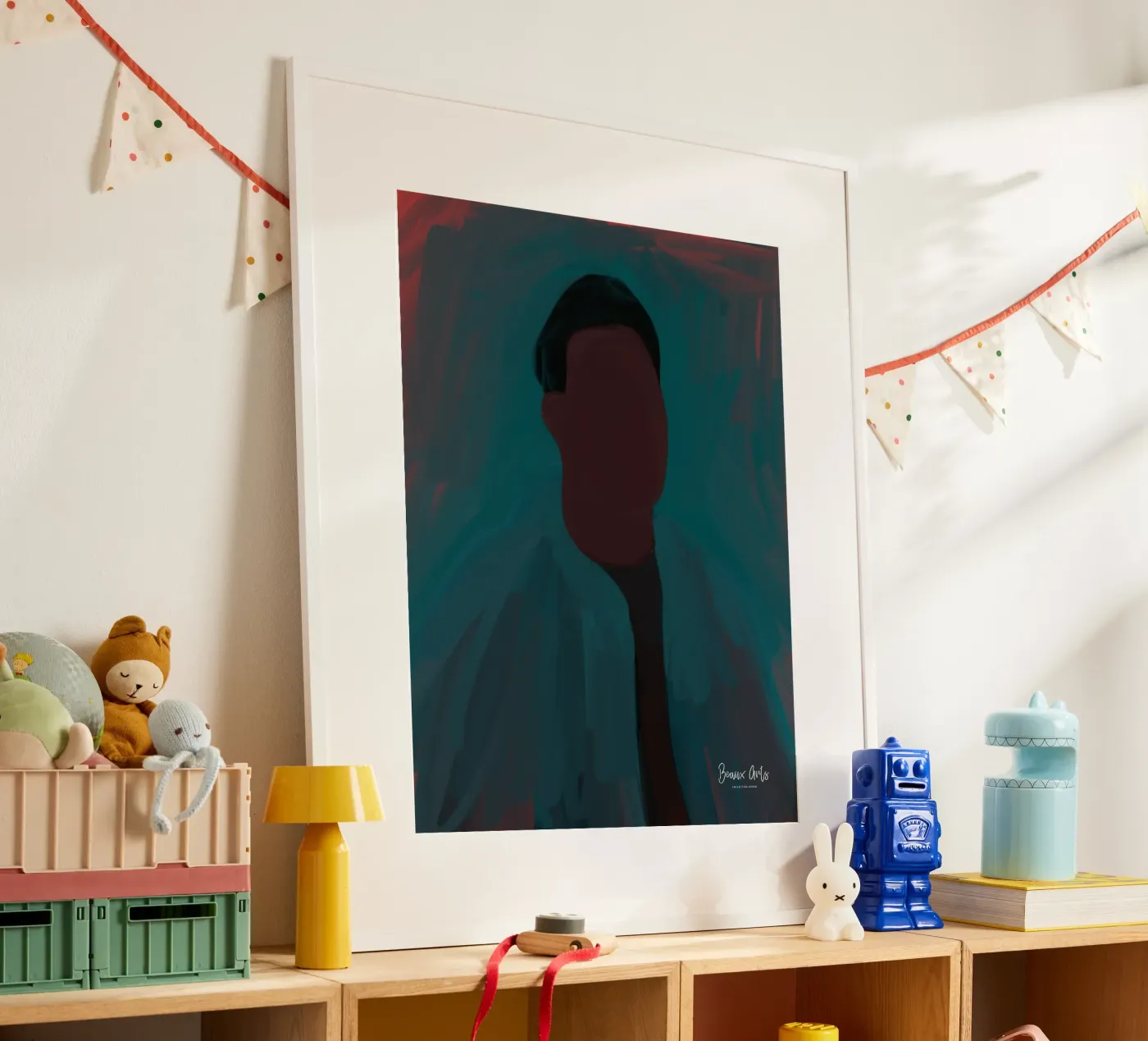 Afro abstract poster by Mathudace Créas