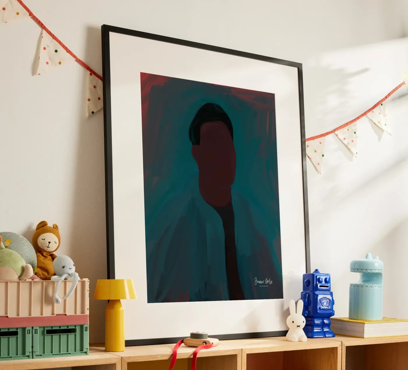 Afro abstract poster by Mathudace Créas