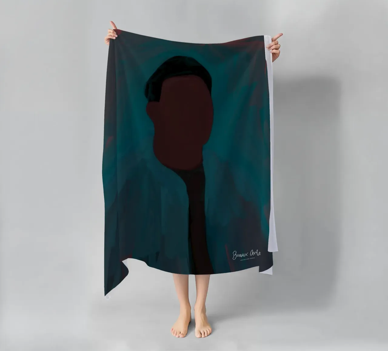 Afro abstract telo mare da Mathudace Créas