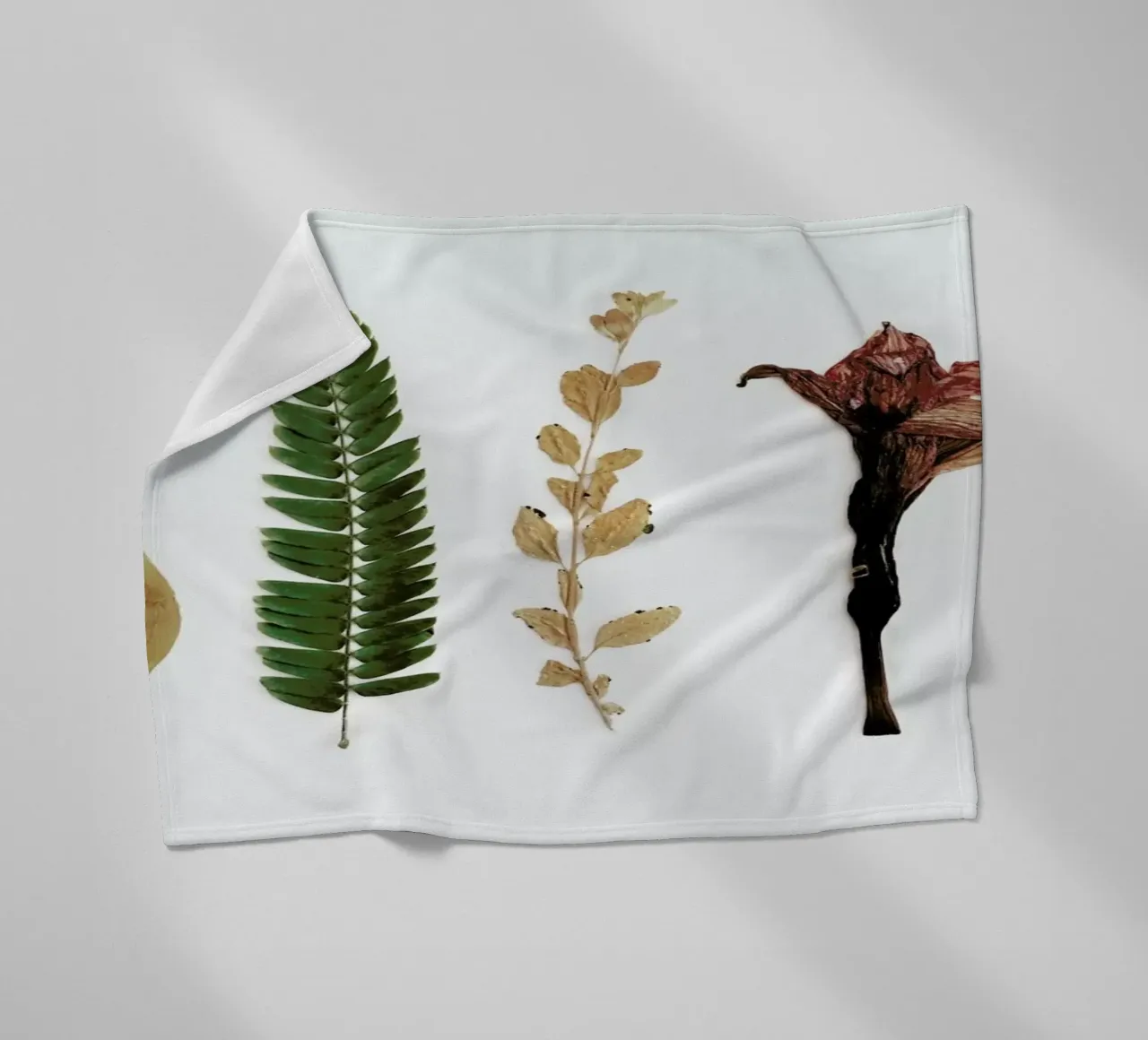 Faded fleece blanket by Miles of Light