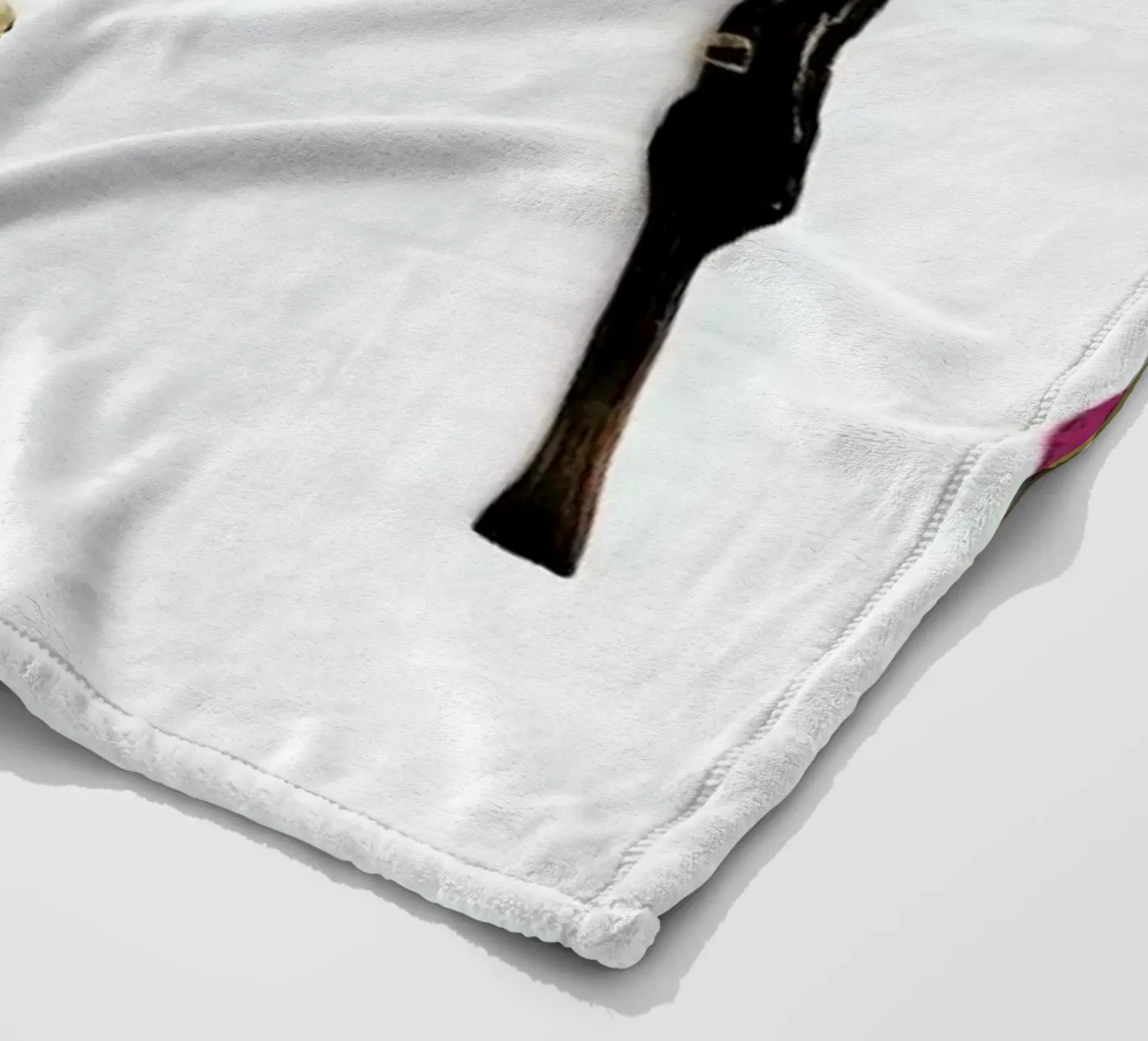 Faded fleece blanket by Miles of Light