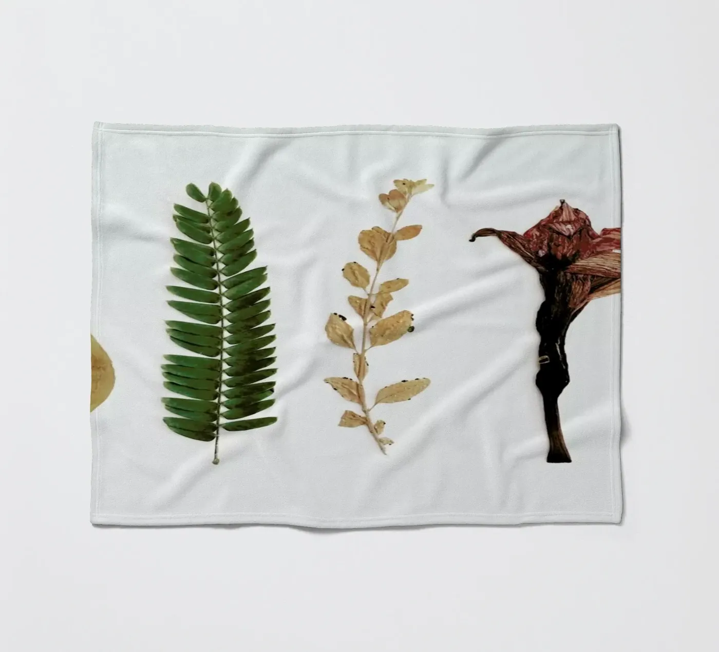 Faded fleece blanket by Miles of Light