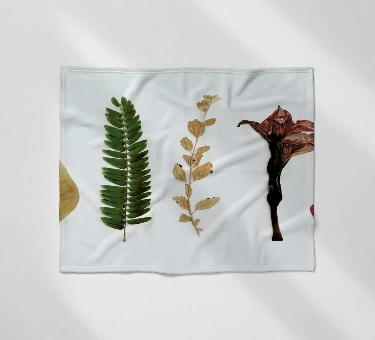 Faded fleece blanket by Miles of Light