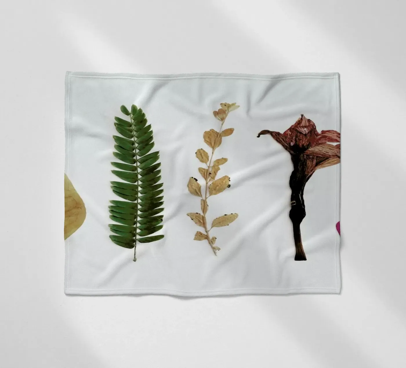 Faded fleece blanket by Miles of Light