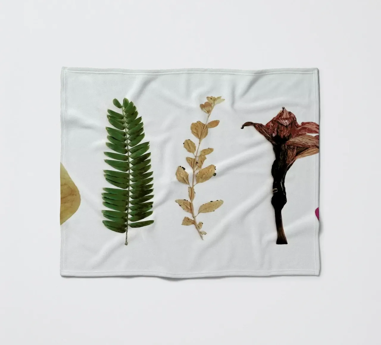 Faded fleece blanket by Miles of Light