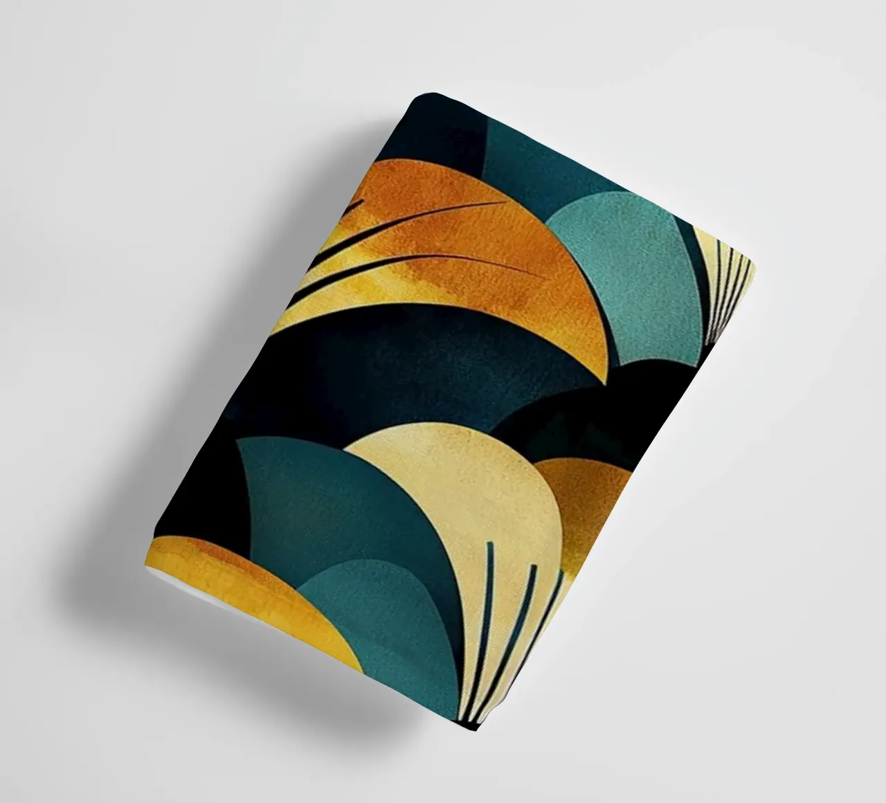 Art déco badhanddoek van Nikis Art Studio