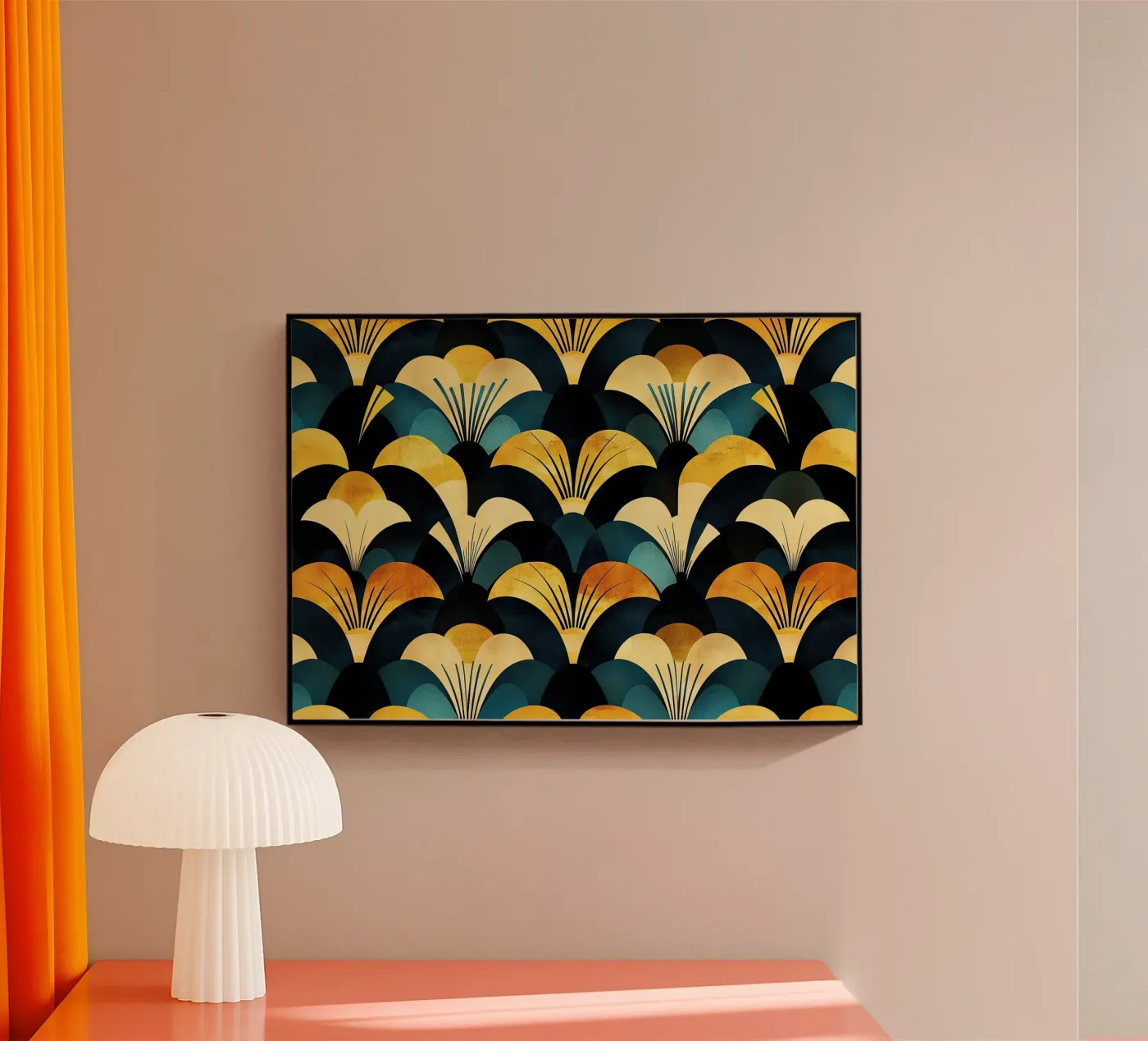 Art déco plexiglas de Nikis Art Studio