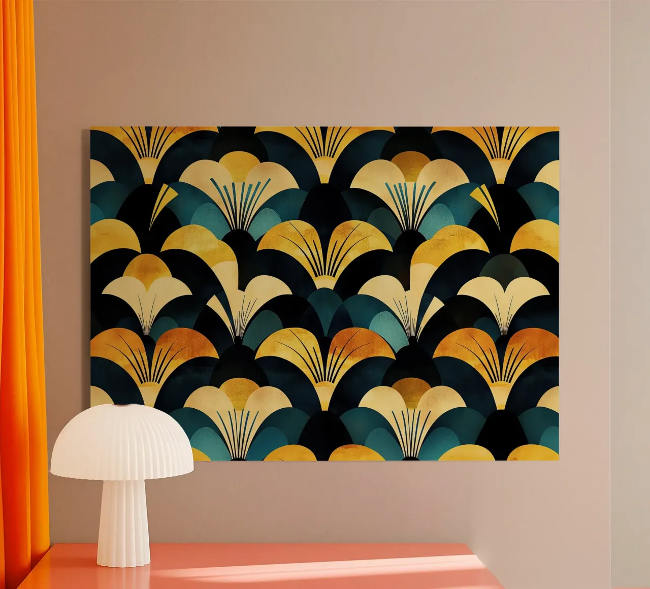 Art déco plexiglass da Nikis Art Studio