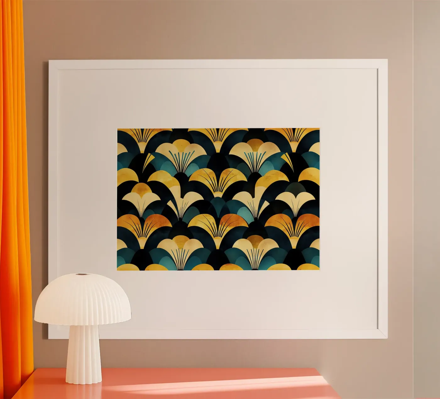 Art déco poster da Nikis Art Studio