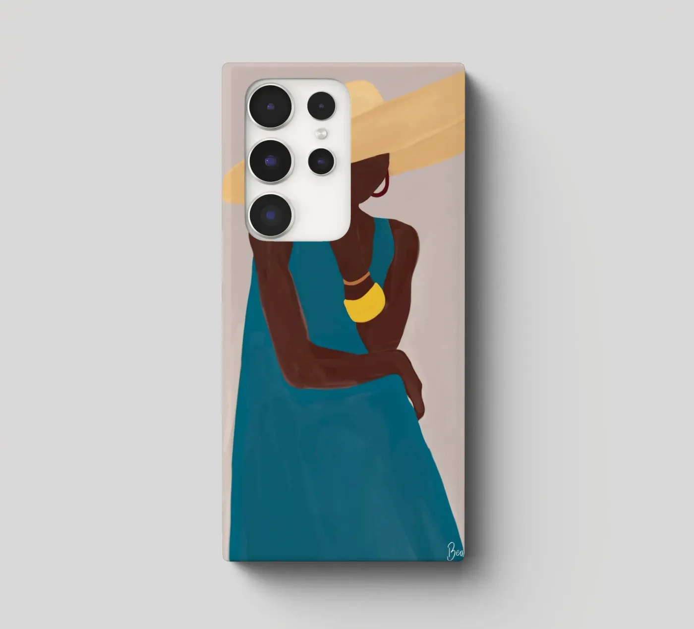 Afro Hat Elegance cover samsung da Mathudace Créas