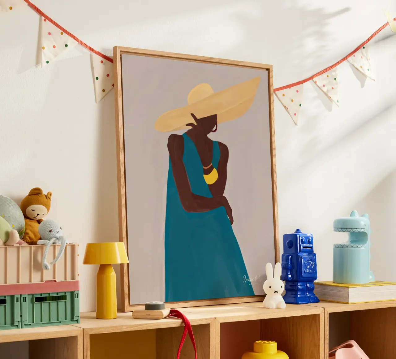 Afro Hat Elegance plexiglass da Mathudace Créas