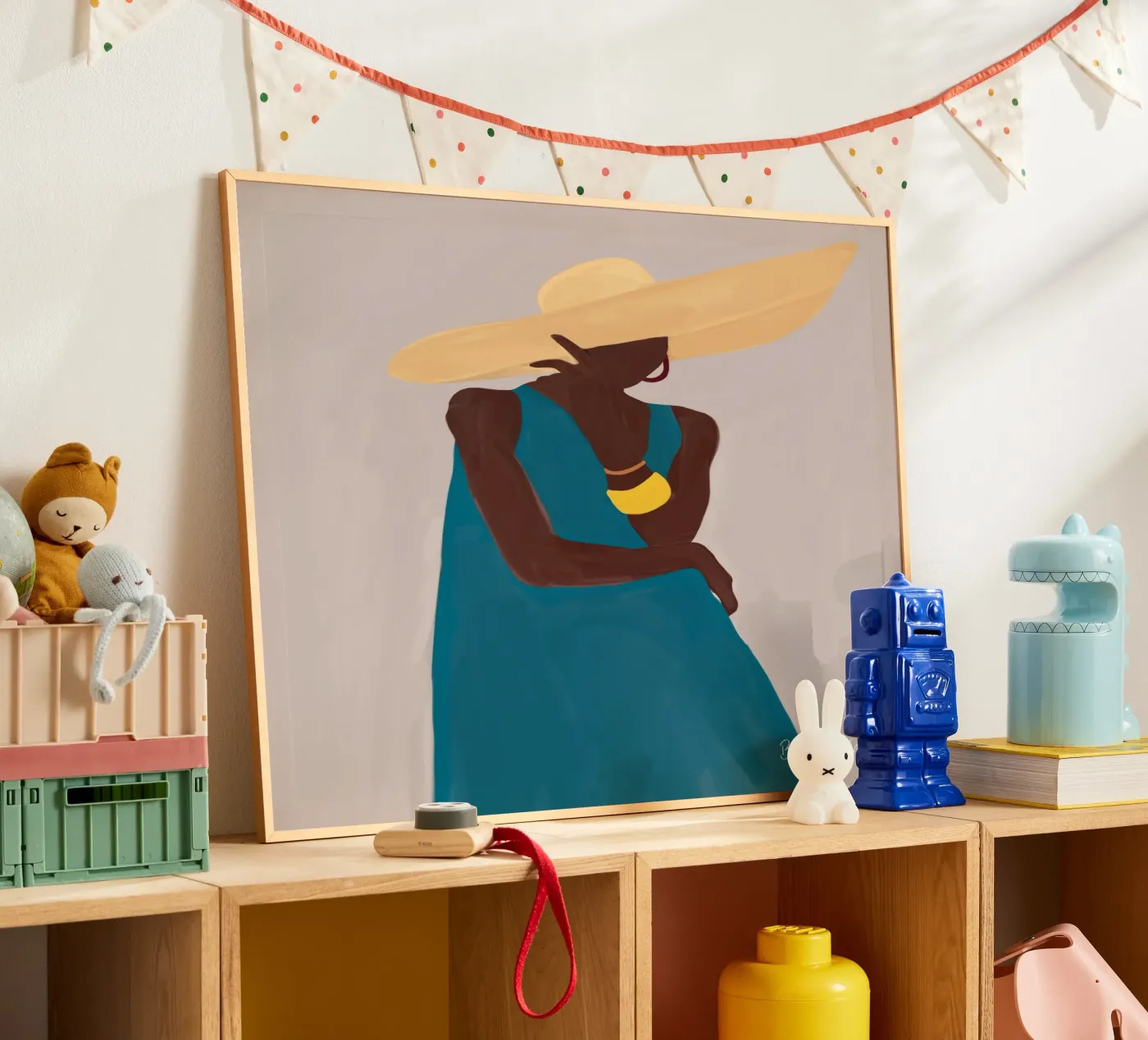 Afro Hat Elegance poster de Mathudace Créas