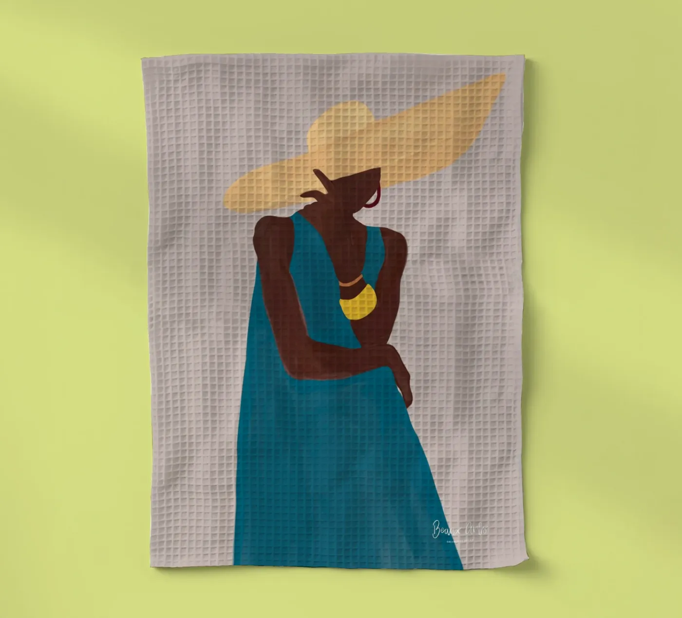 Afro Hat Elegance torchon de Mathudace Créas