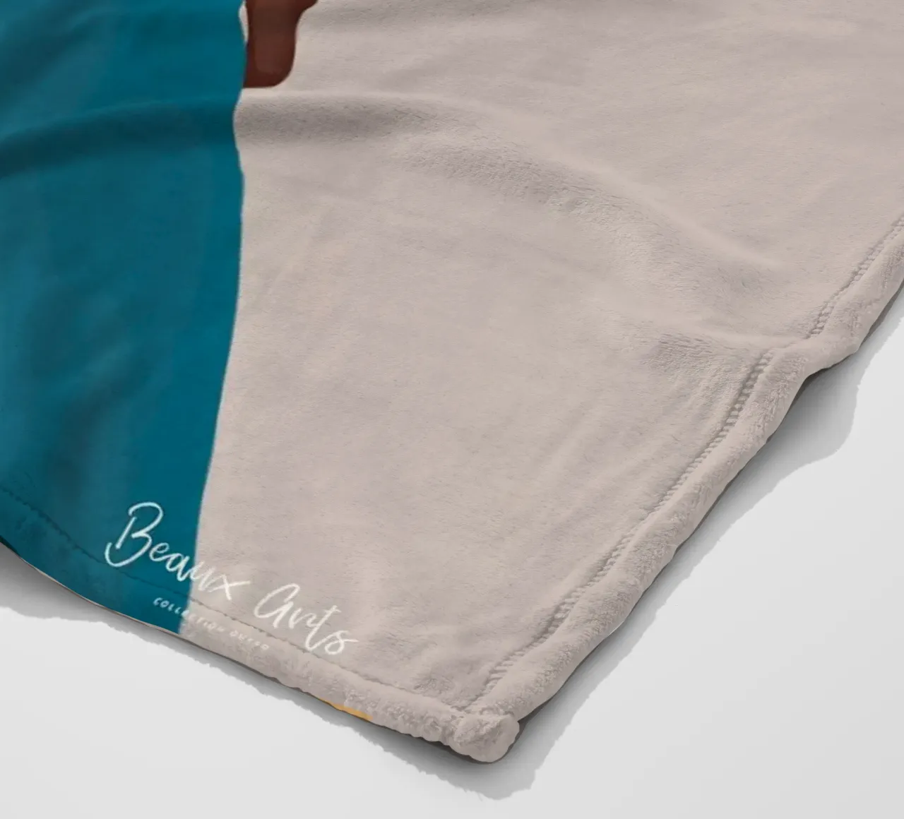 Afro Hat Elegance Fleecedecke von Mathudace Créas