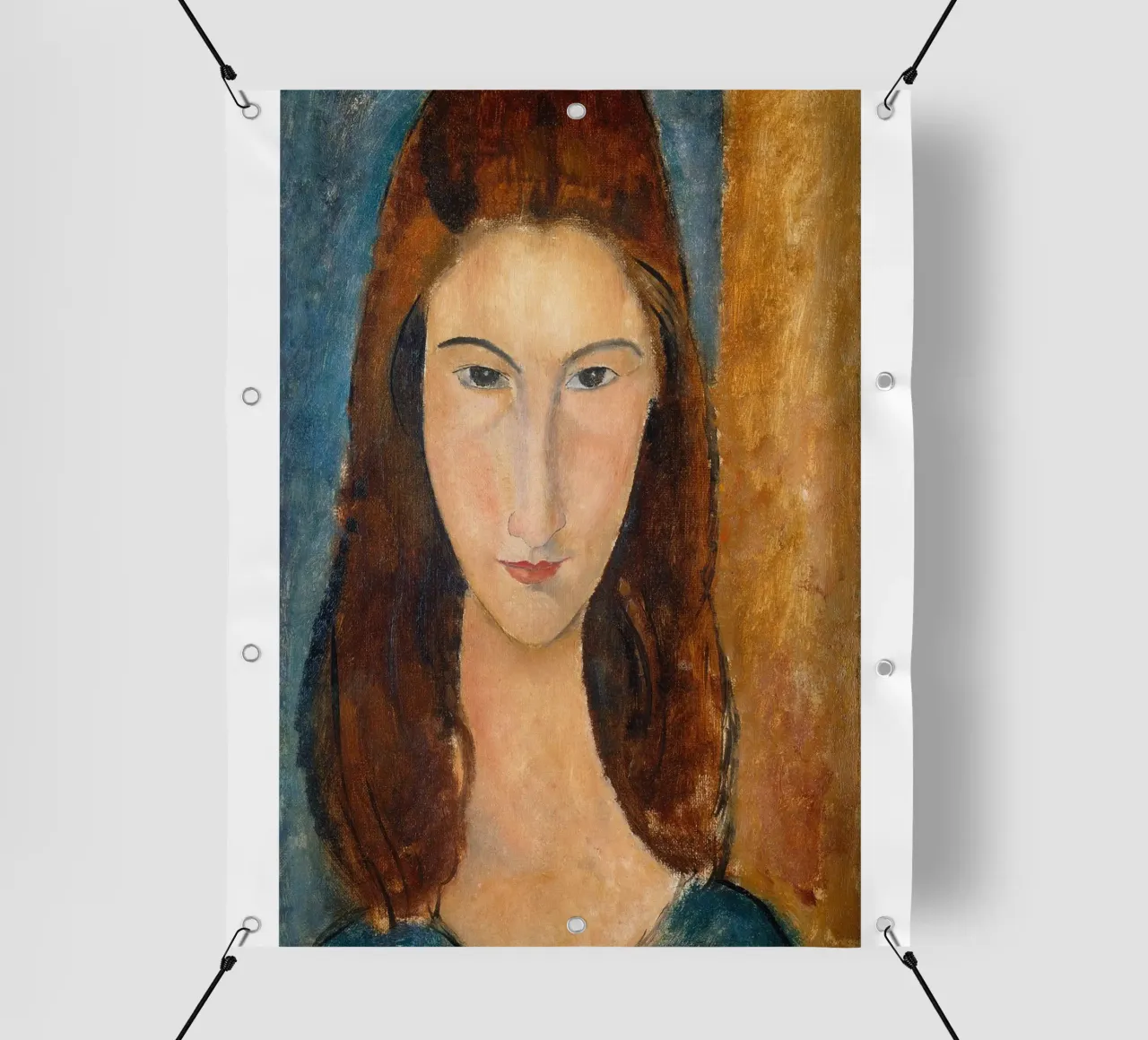 Amadeo Modigliani - Jeanne Hebuterne telo in pvc da ARTOTHEK