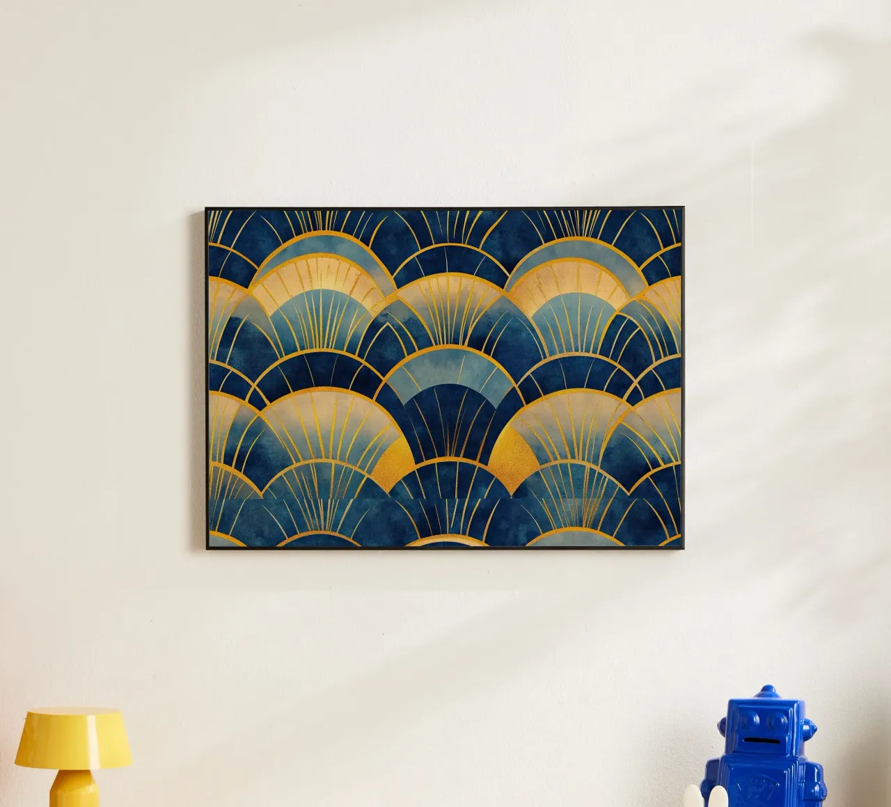 Art Deco alu-dibond by Nikis Art Studio