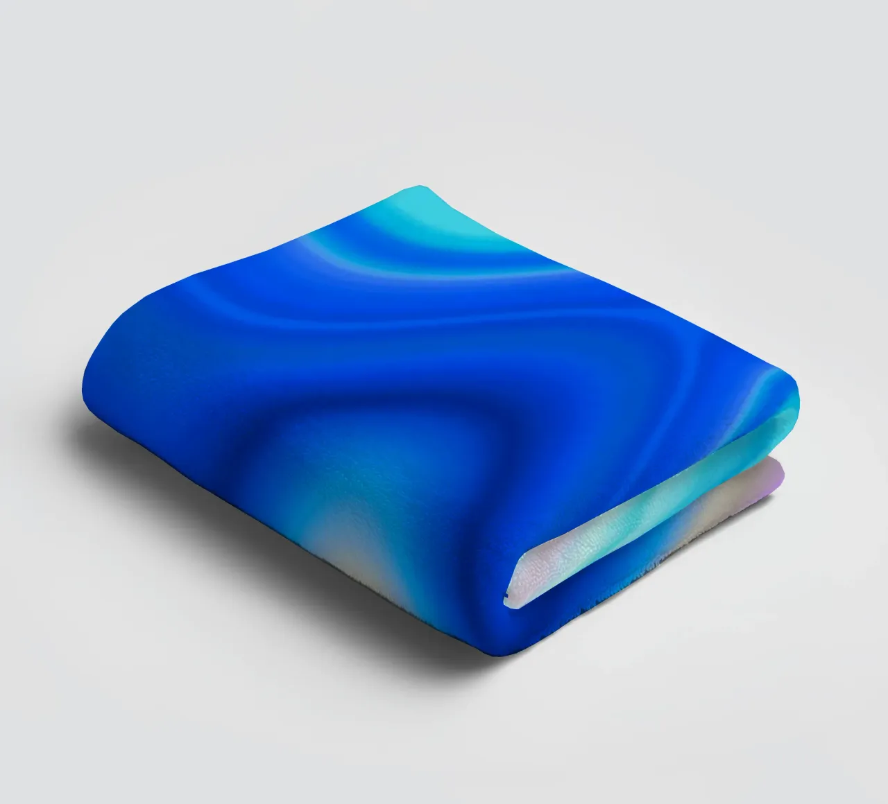 Fluid Lines #2 towel by rafael campezato