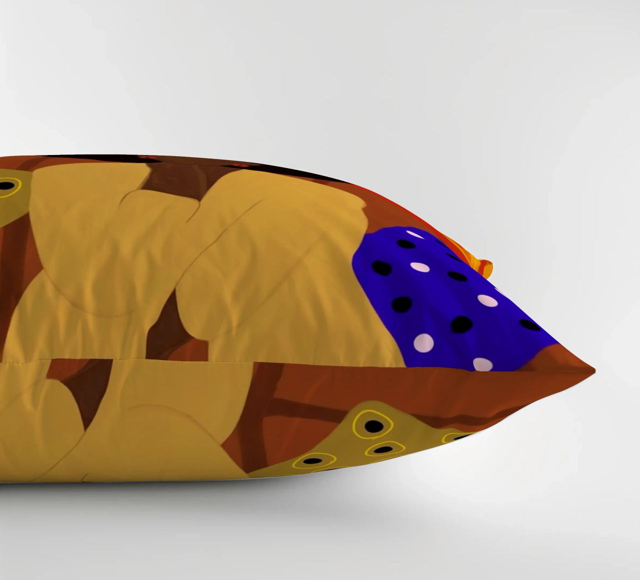 Afro Blossom decorative cushion by Mathudace Créas