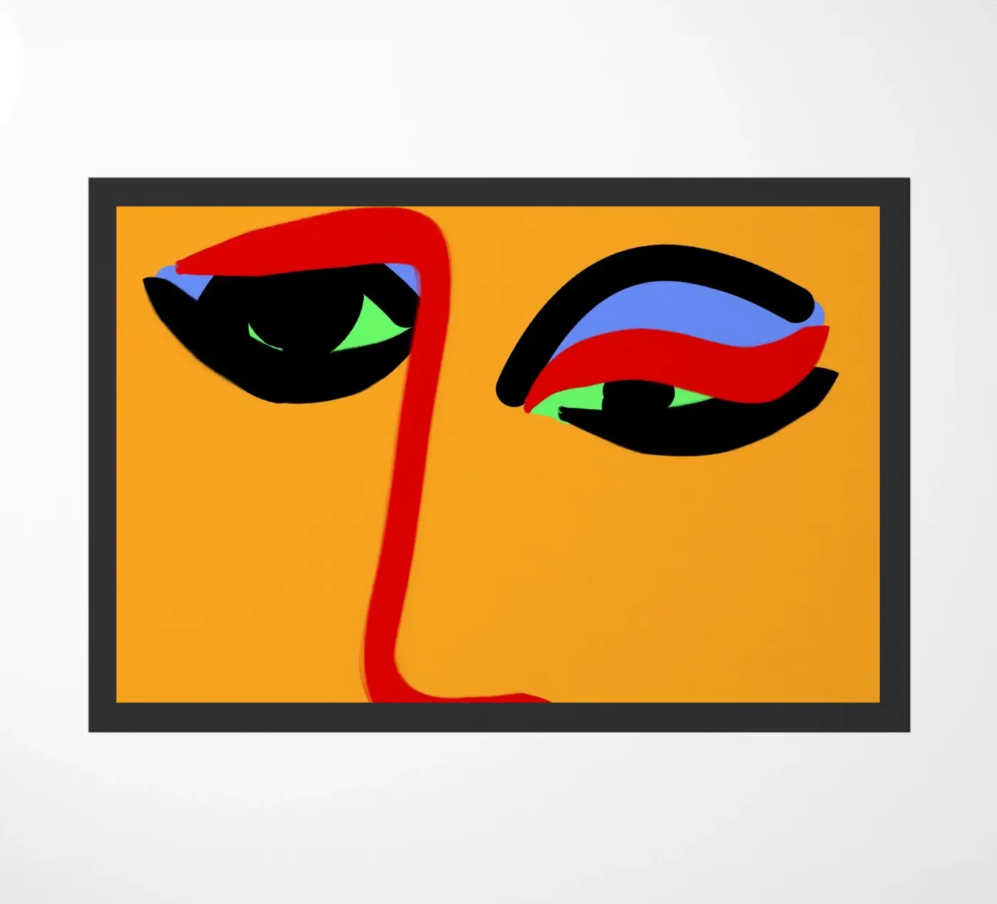 Soft Vibrations doormat by Mike Leymi