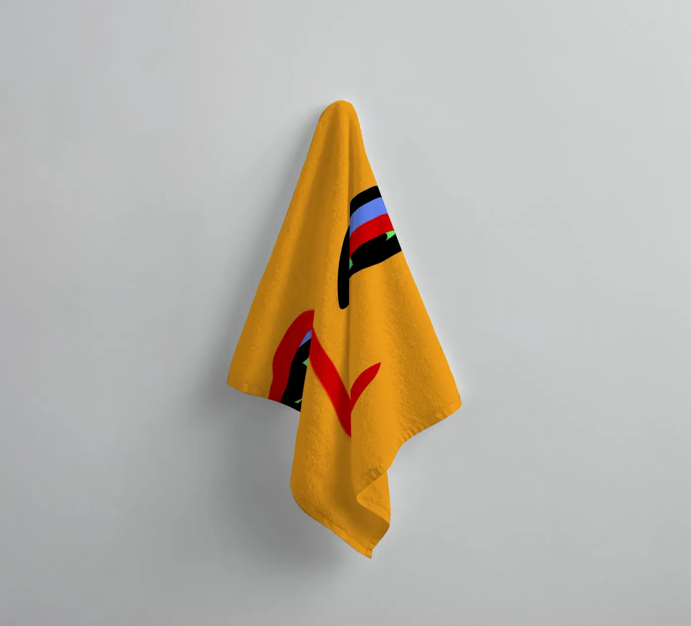 Soft Vibrations badhanddoek van Mike Leymi