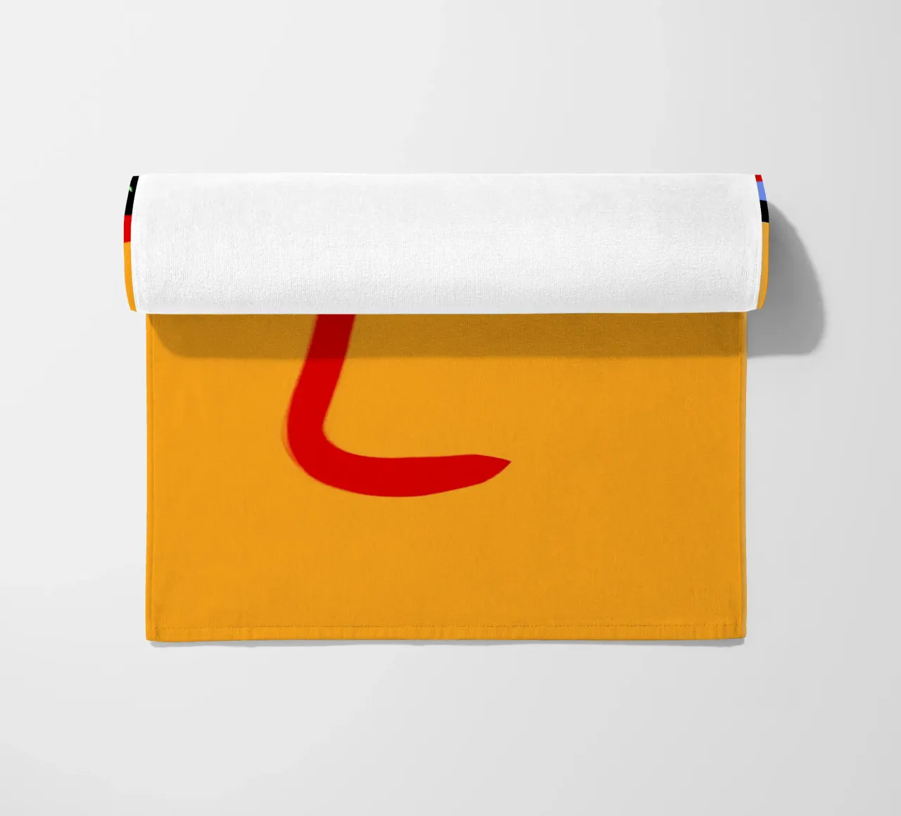 Soft Vibrations beach towel by Mike Leymi