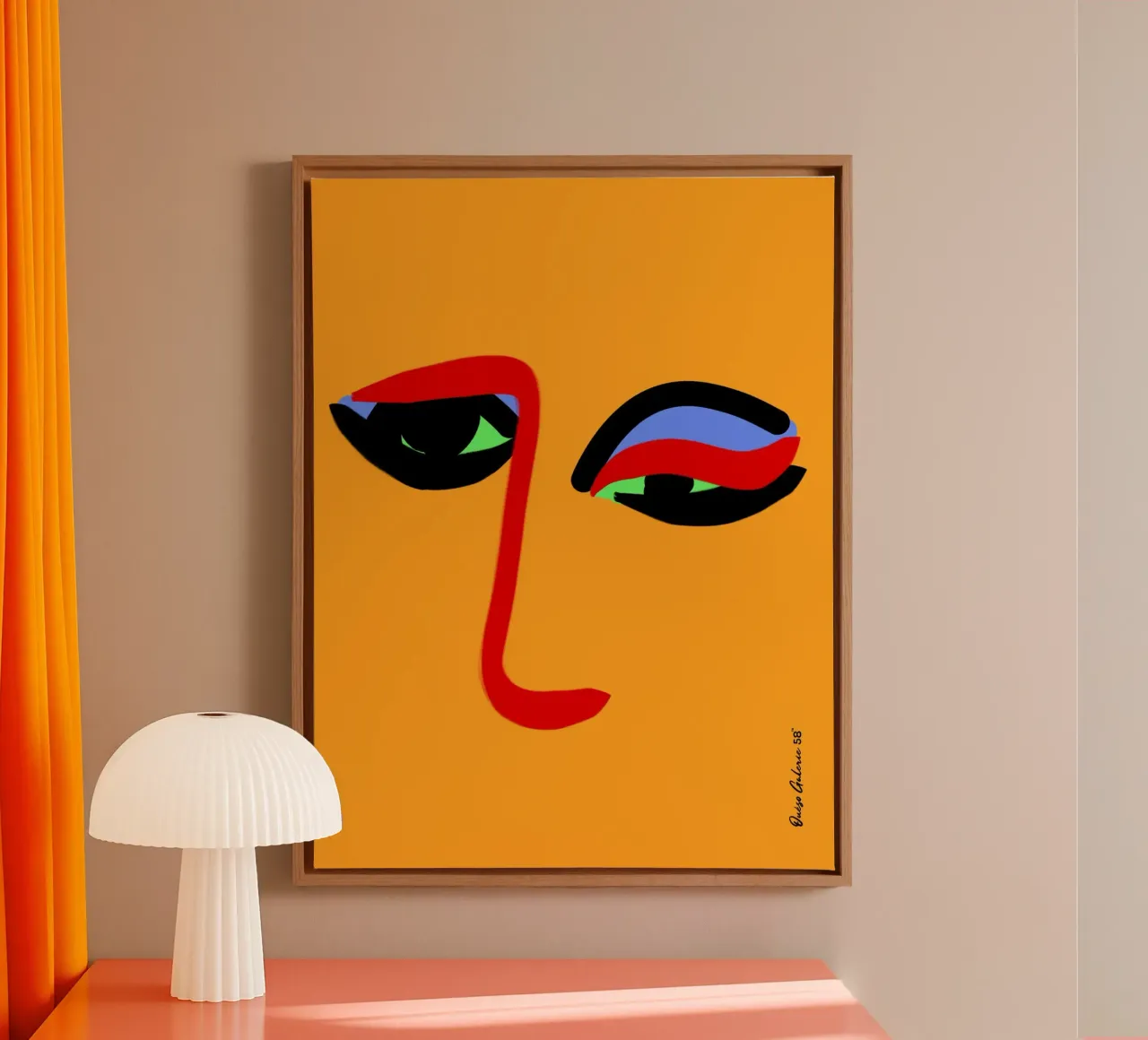 Soft Vibrations canvas by Mike Leymi