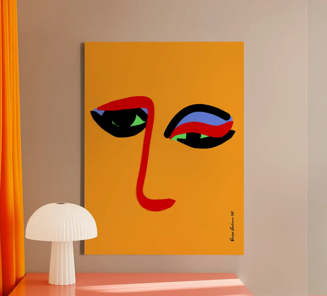 Soft Vibrations canvas by Mike Leymi