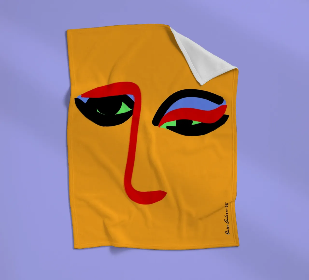 Soft Vibrations Fleecedecke von Mike Leymi