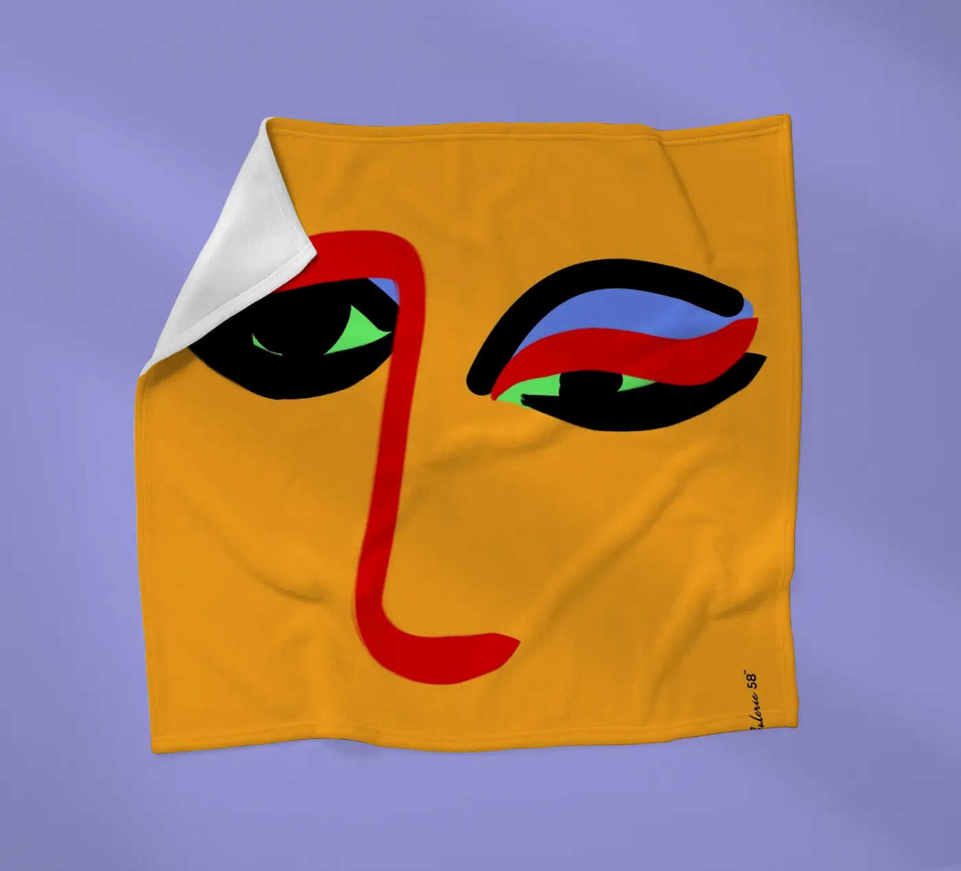 Soft Vibrations Fleecedecke von Mike Leymi