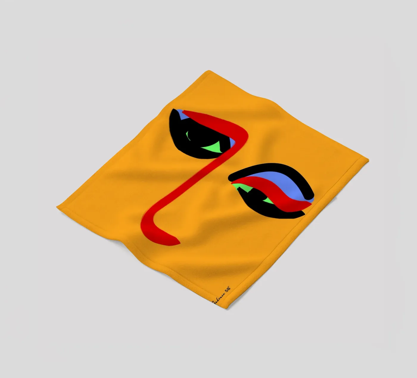 Soft Vibrations Fleecedecke von Mike Leymi