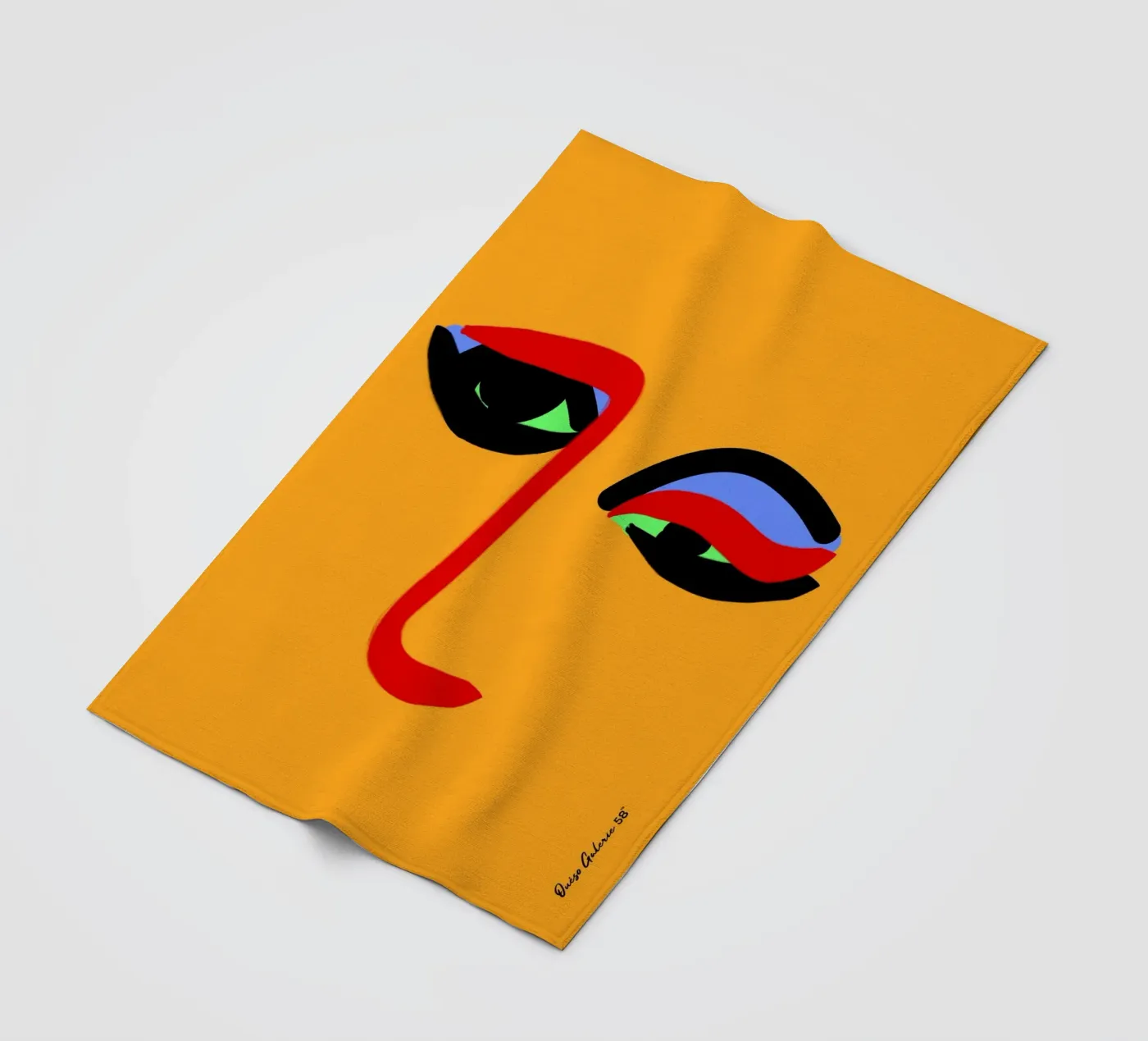 Soft Vibrations Fleecedecke von Mike Leymi