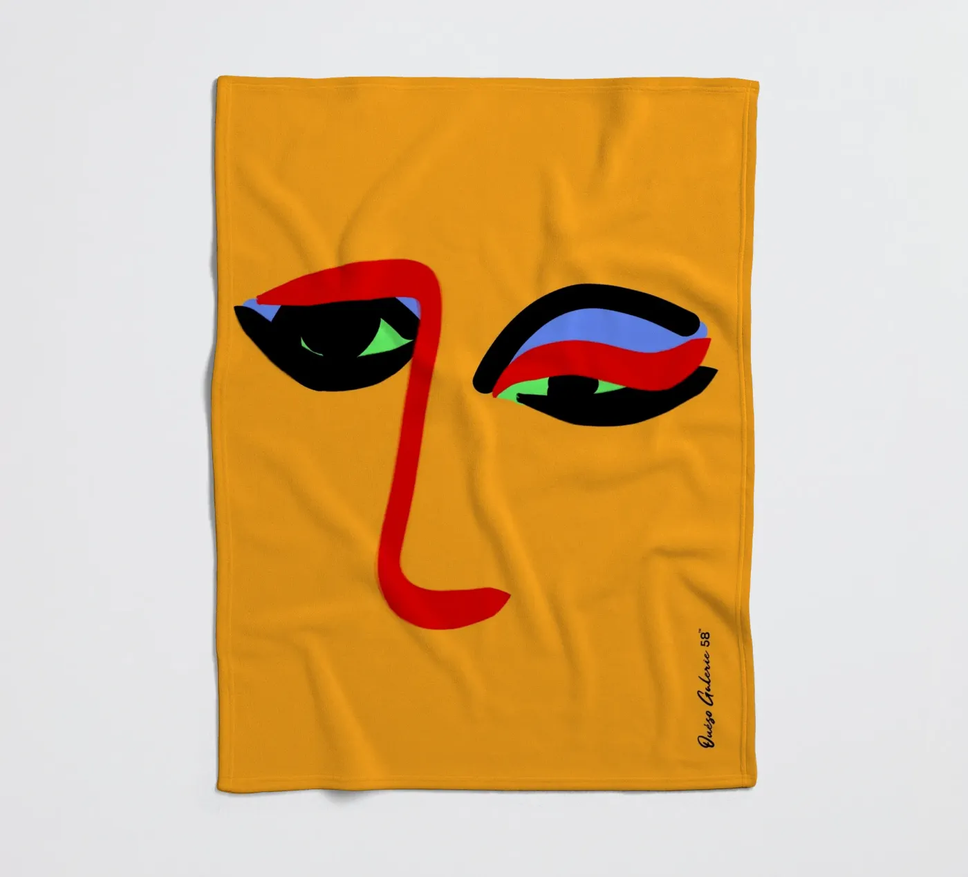 Soft Vibrations Fleecedecke von Mike Leymi