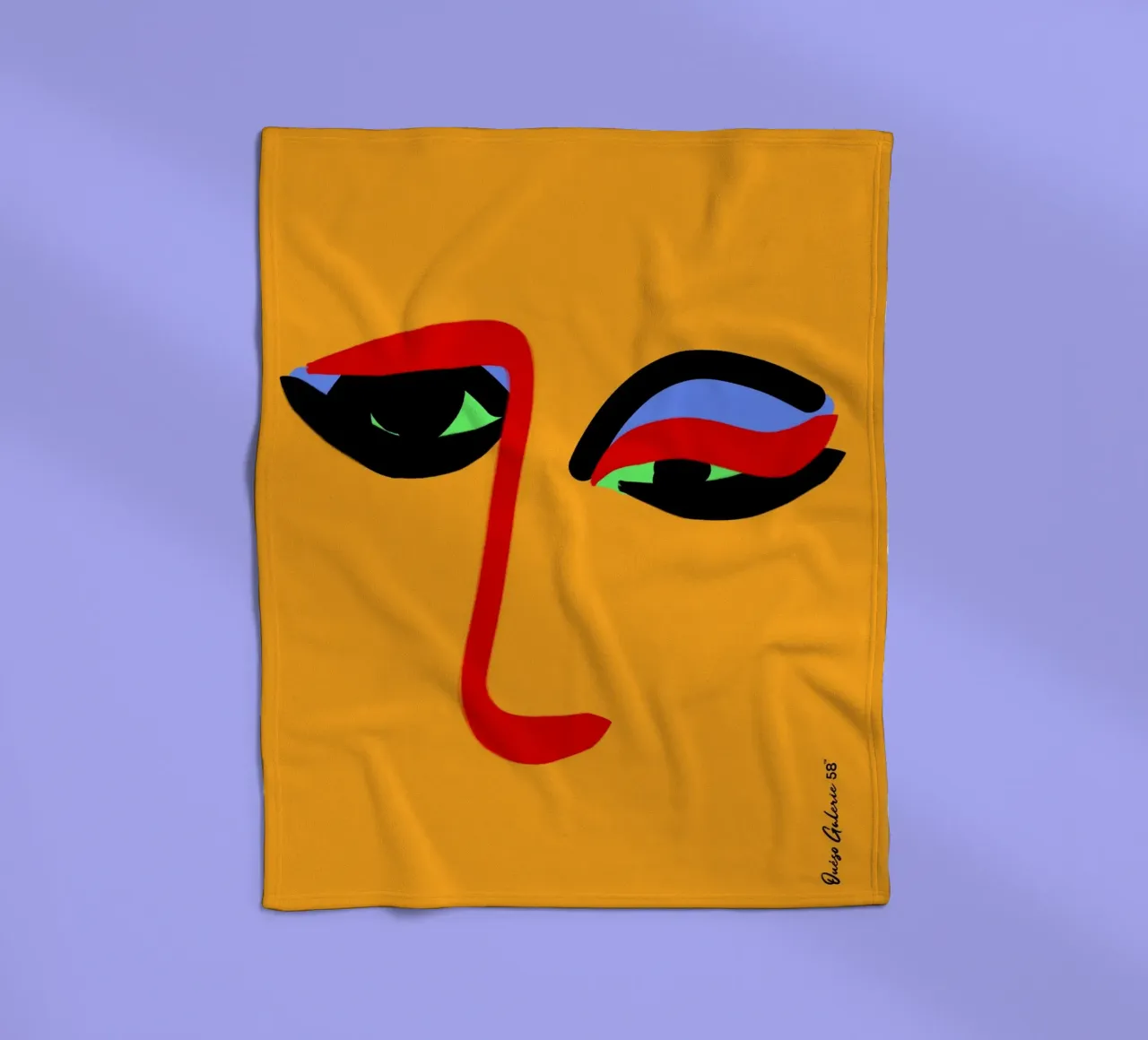 Soft Vibrations Fleecedecke von Mike Leymi