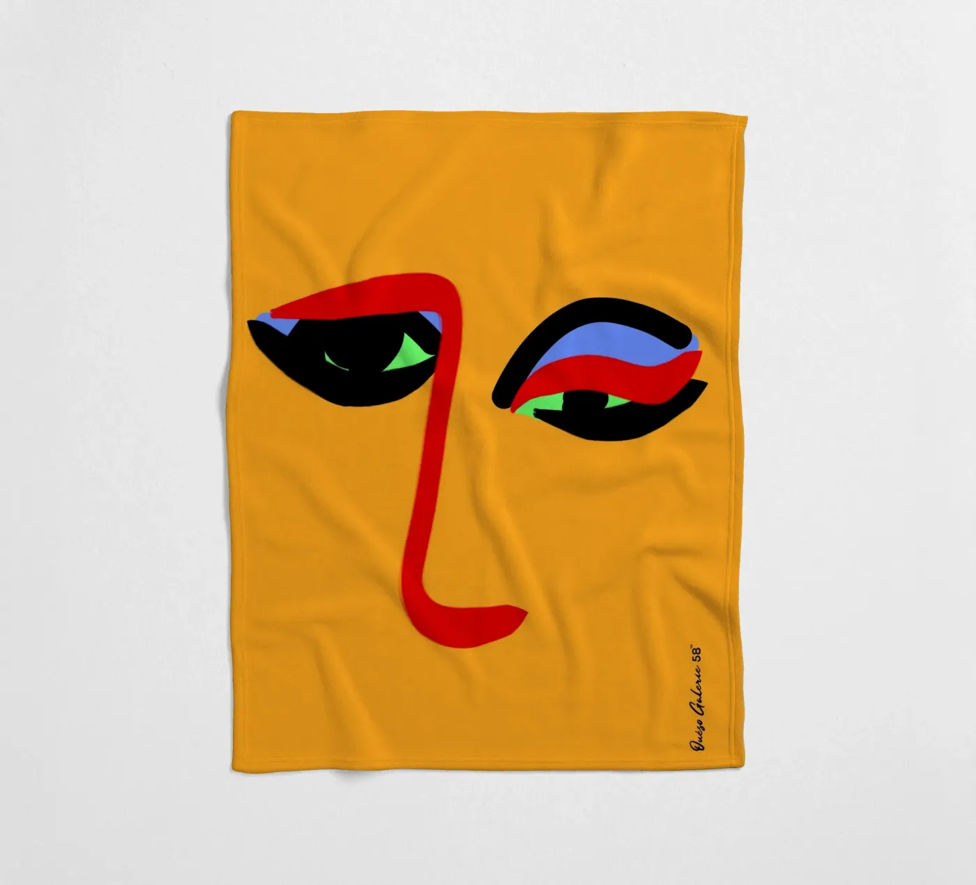 Soft Vibrations Fleecedecke von Mike Leymi