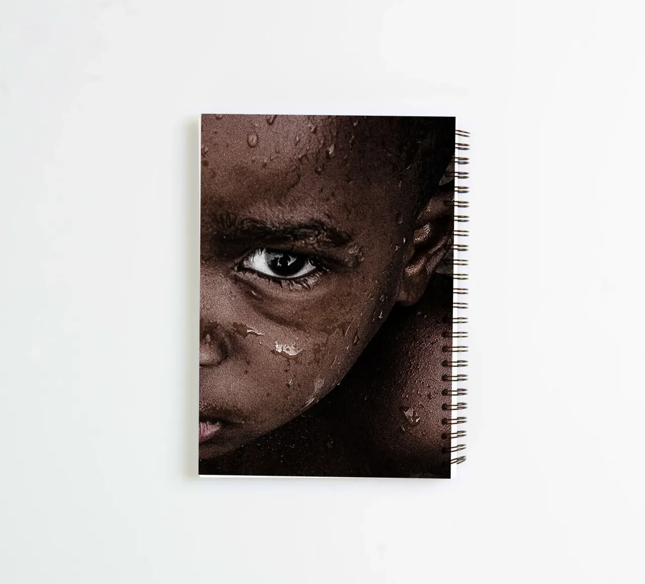 Afro Reverie spiral notebook by Mathudace Créas