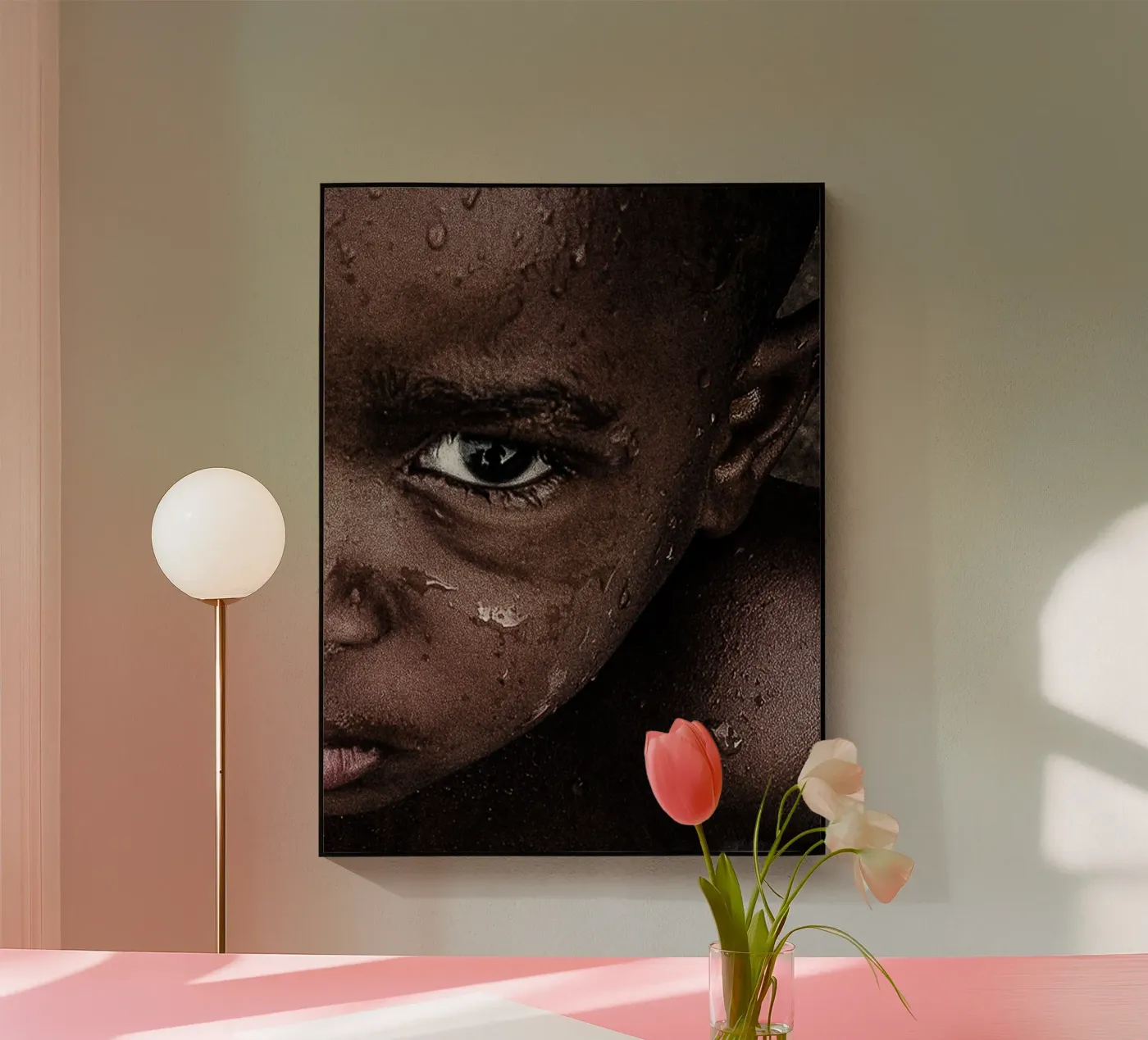 Afro Reverie plexiglass da Mathudace Créas
