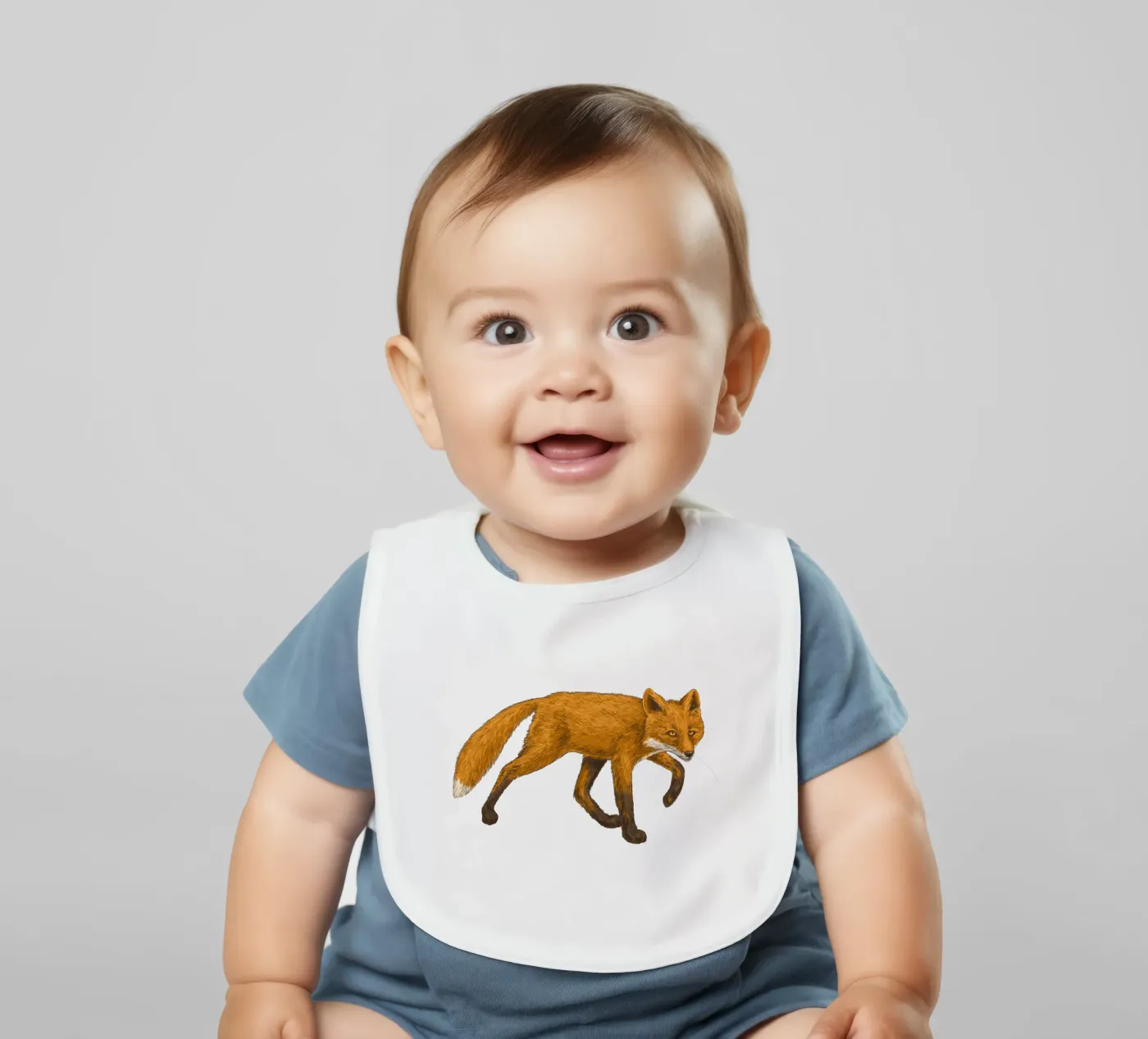 The fox bavaglino da Painted animals