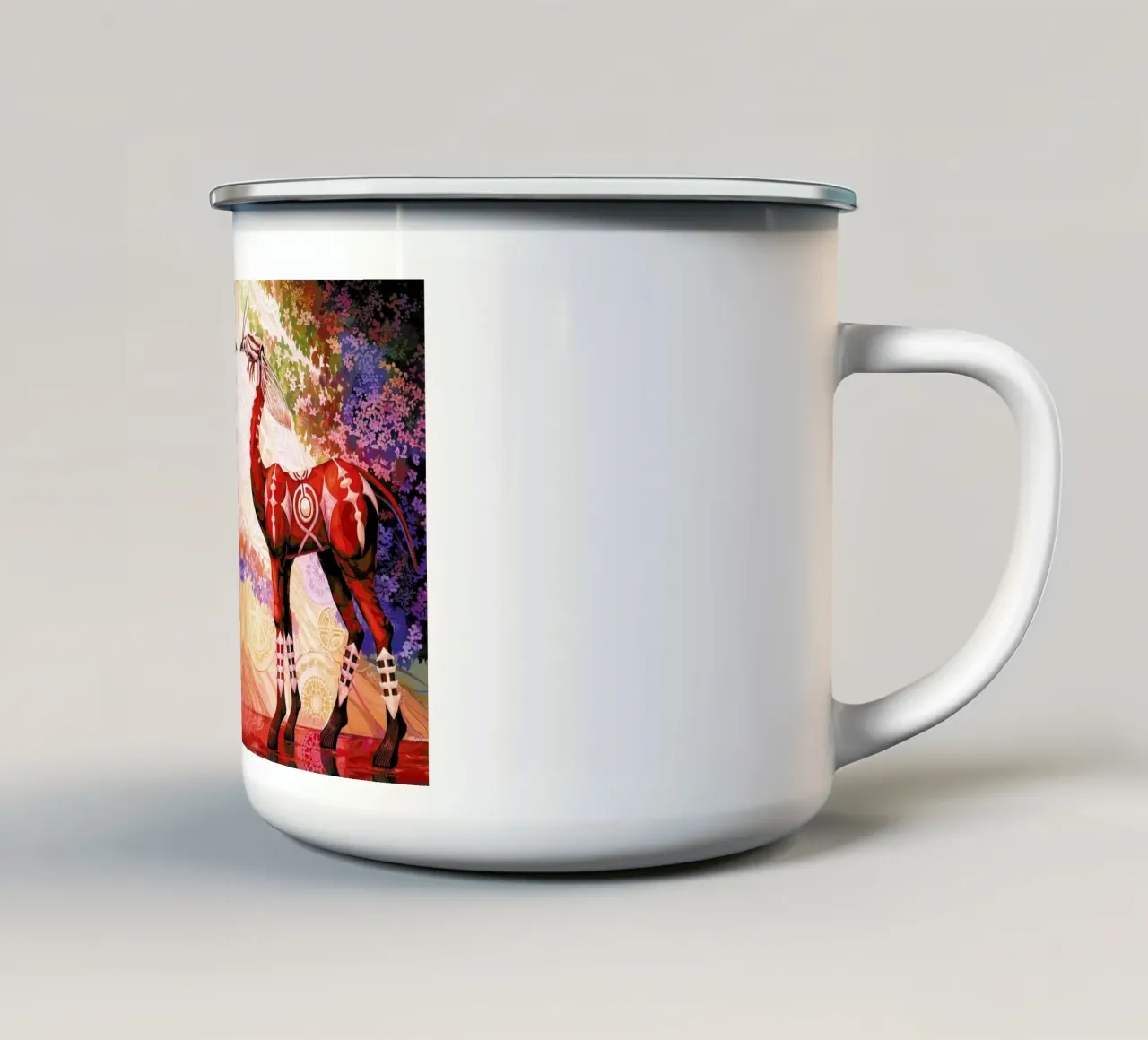 Ebima (Wizard of the Future) taza de esmalte de Naito Shinpei