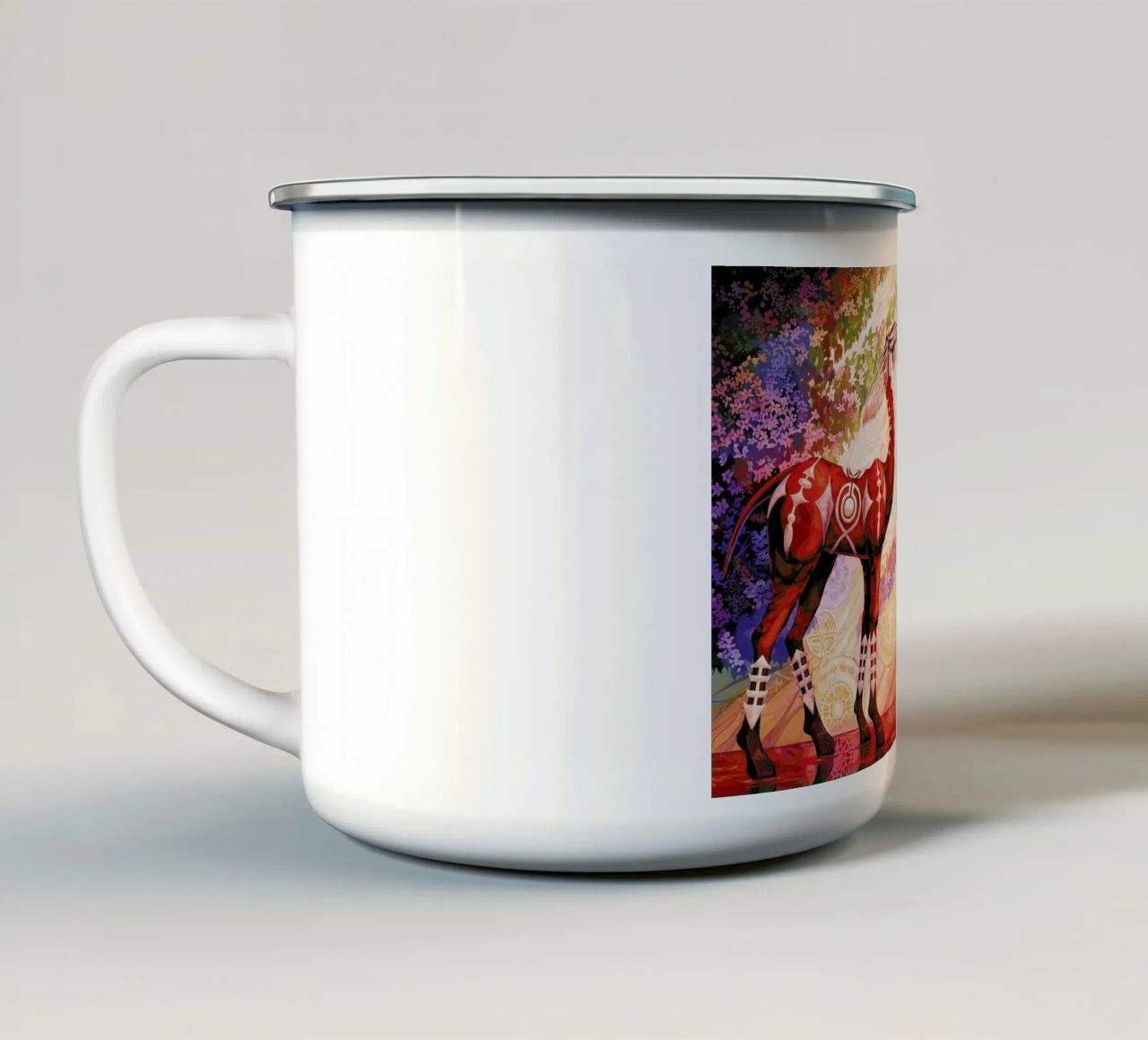 Ebima (Wizard of the Future) tazza in smalto da Naito Shinpei