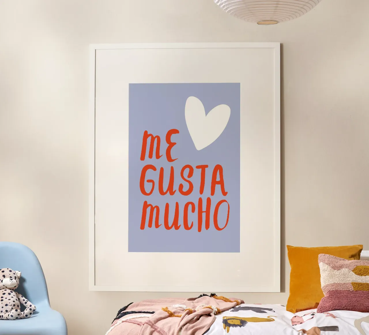 Me gusta mucho poster con telaio in legno da Ohkimiko