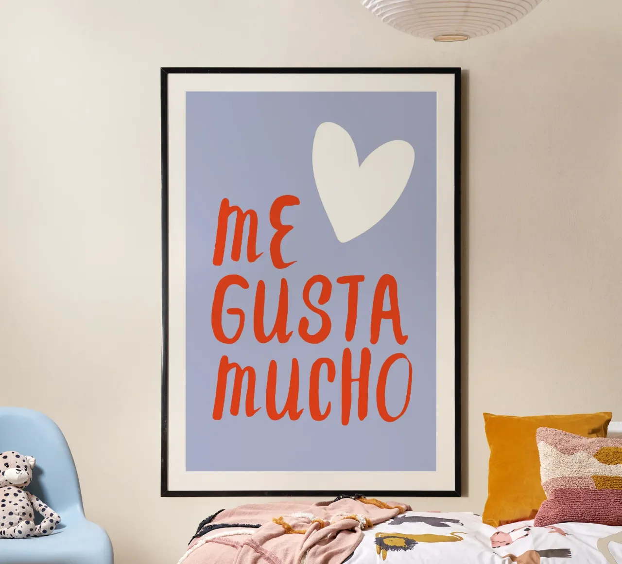 Me gusta mucho poster con telaio in legno da Ohkimiko