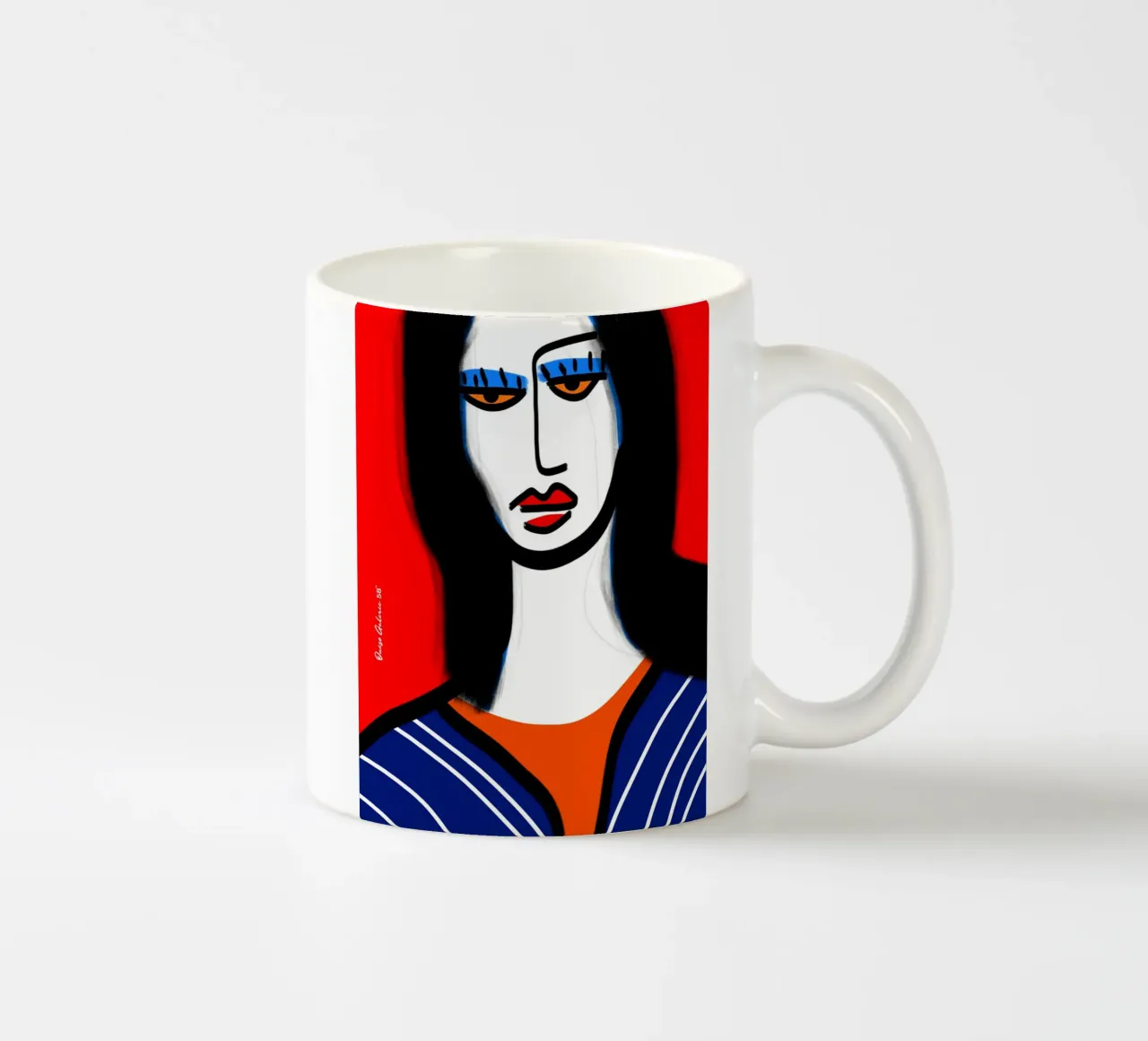 Timeless Color tazza in ceramica da Mike Leymi