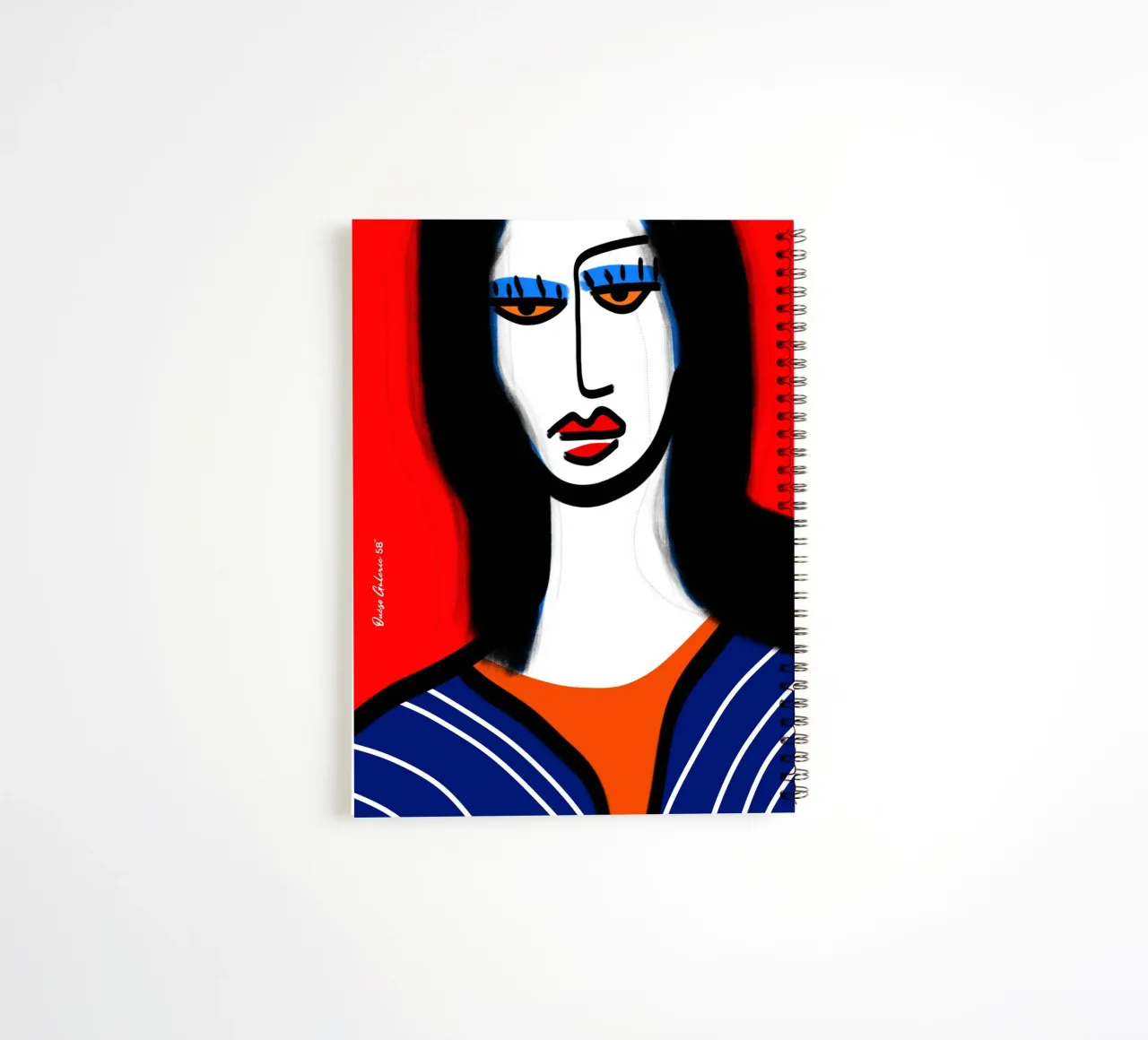 Timeless Color spiral notebook by Mike Leymi
