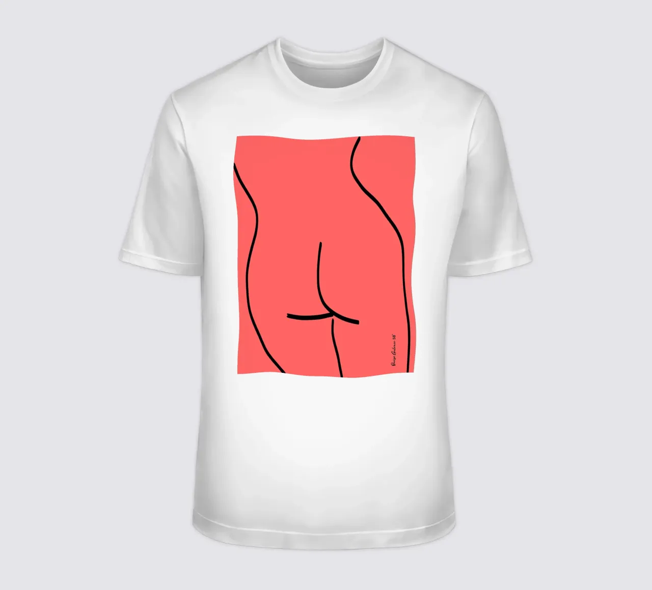 Echo of Shapes t-shirt da Mike Leymi