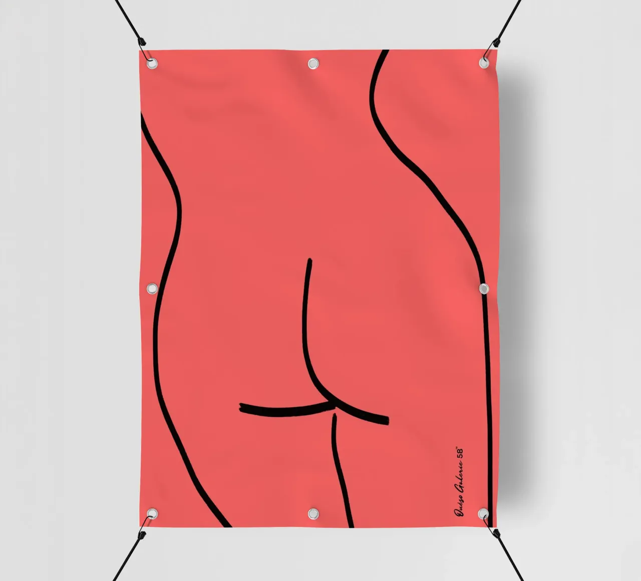 Echo of Shapes telo in pvc da Mike Leymi