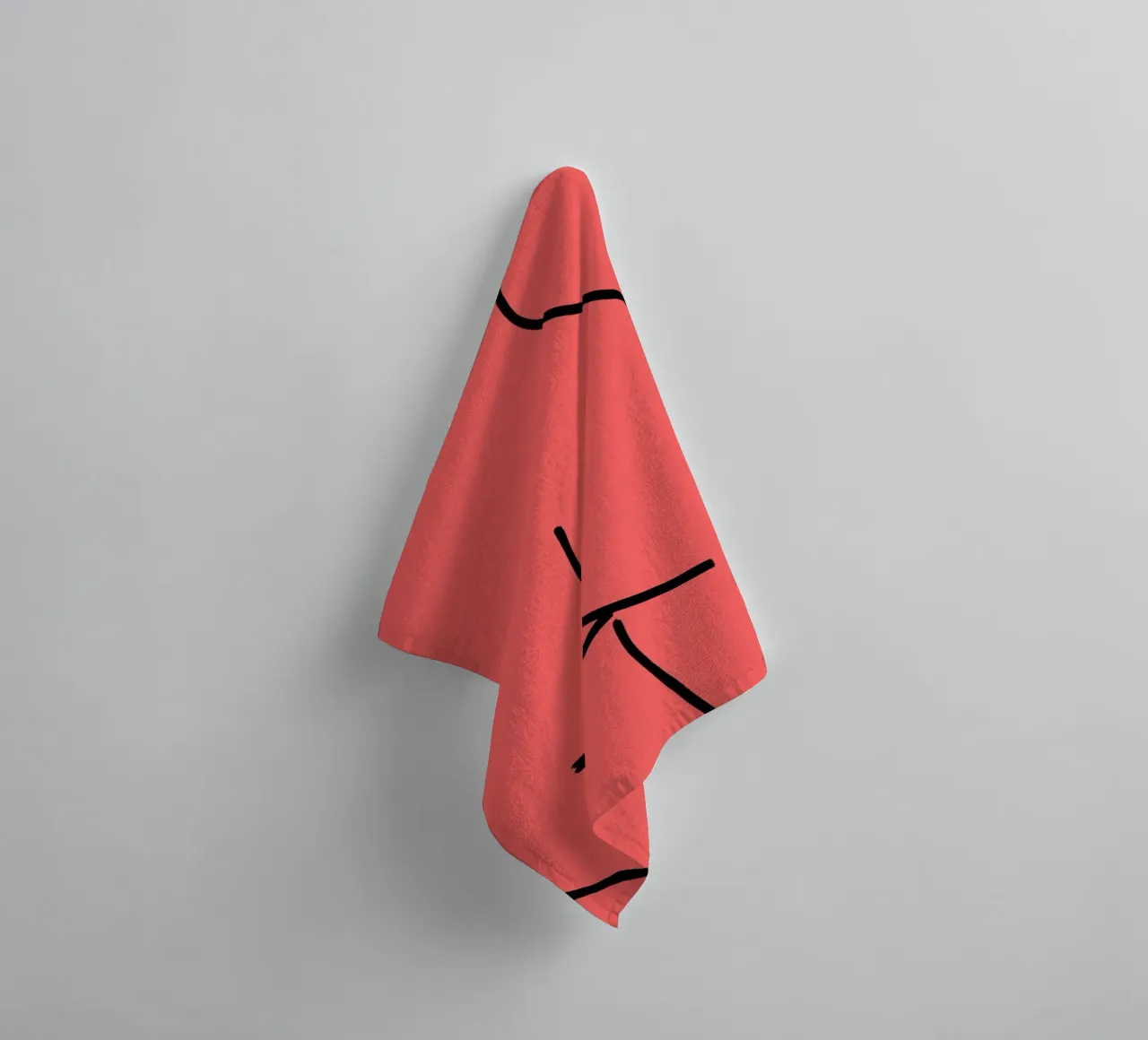 Echo of Shapes asciugamano da bagno da Mike Leymi