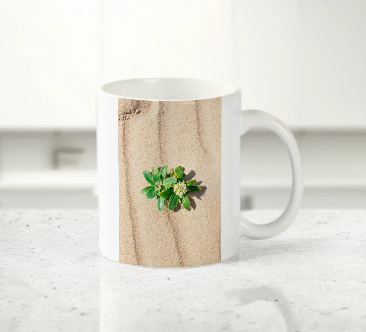 Beachly ceramic mug by rafael campezato