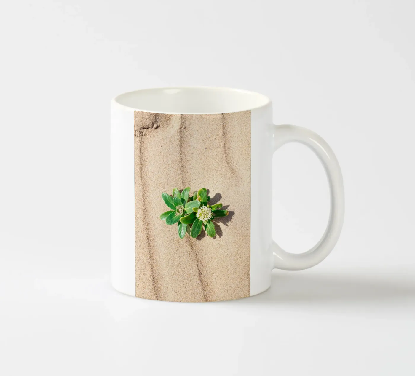 Beachly ceramic mug by rafael campezato