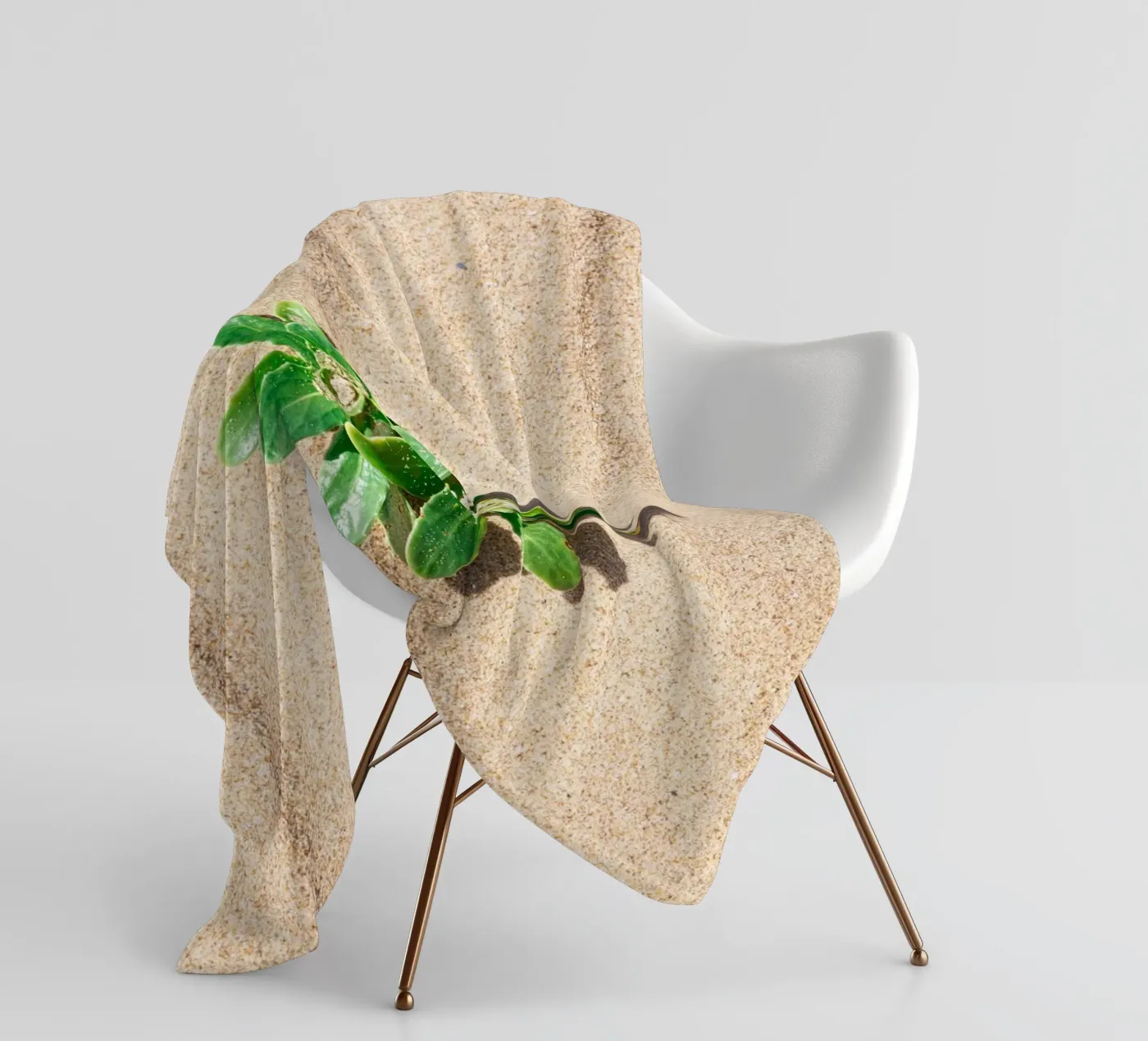 Beachly Fleecedecke von rafael campezato