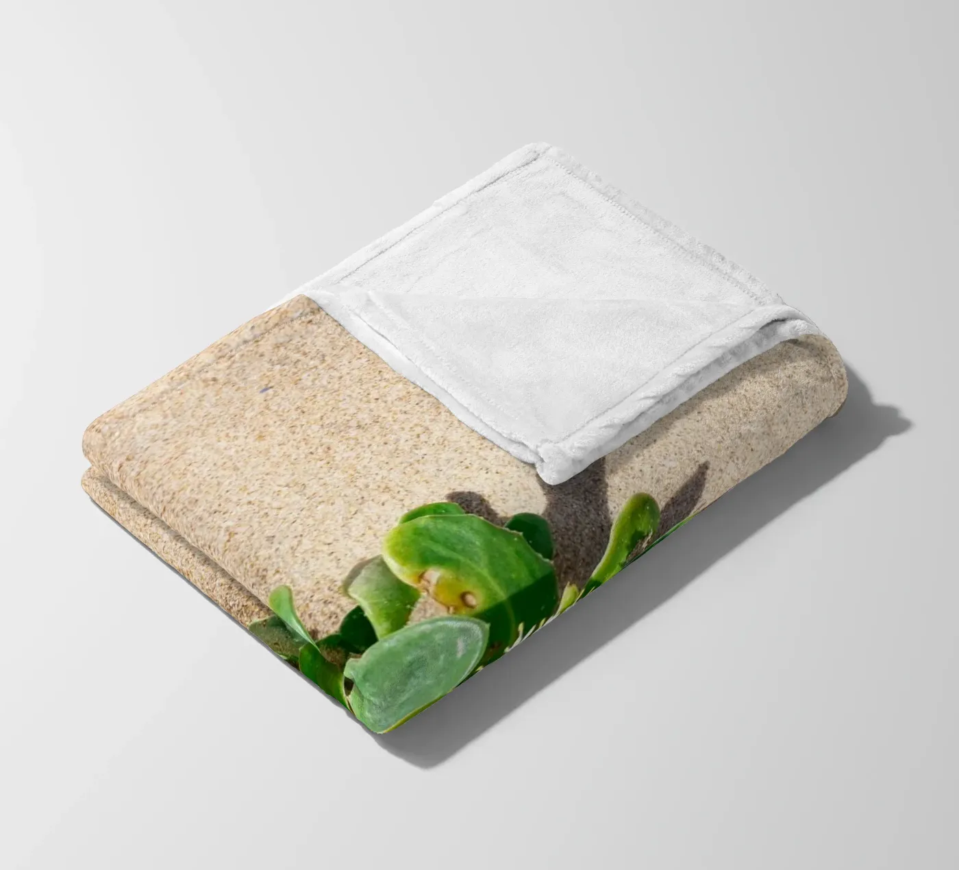 Beachly Fleecedecke von rafael campezato